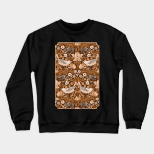 Berry Bandit in Boho Brown Crewneck Sweatshirt